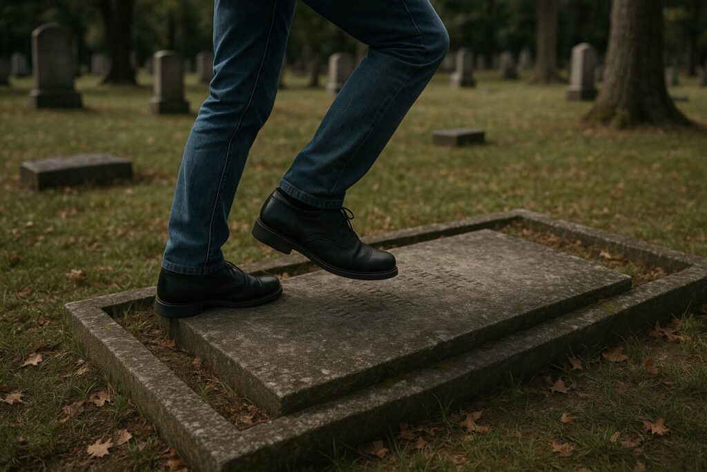 Never Step on a Grave