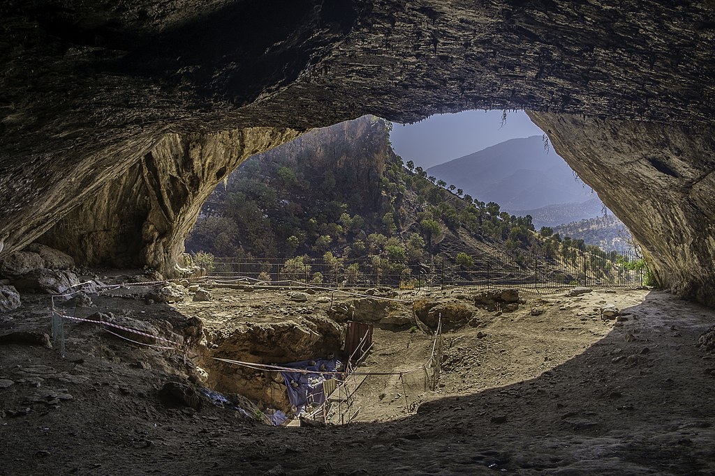 Shanidar Cave in Iraq