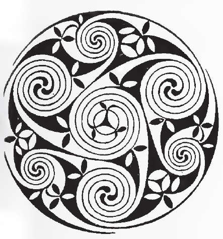 Celtic spirals from the book Celtic art in pagan and Christian times (1904), by Allen, J. Romilly (John Romilly), 1847-1907